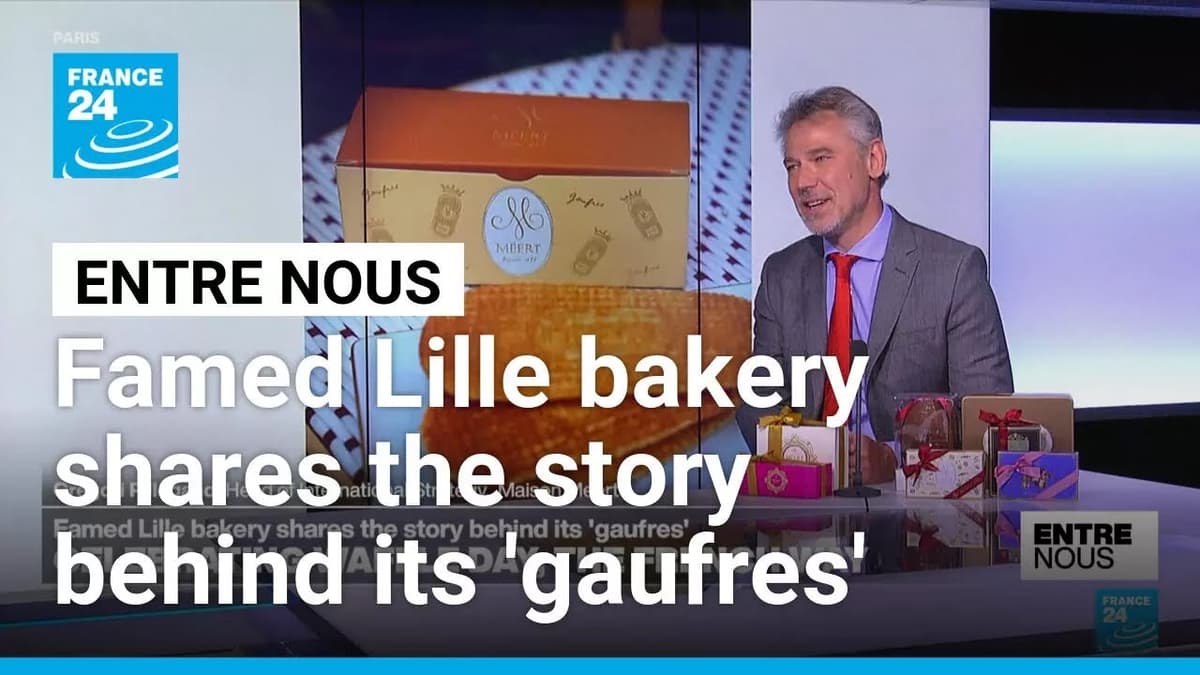 Famed Lille Bakery Shares Story Behind Its 'Gaufres' On International Waffle Day • FRANCE 24