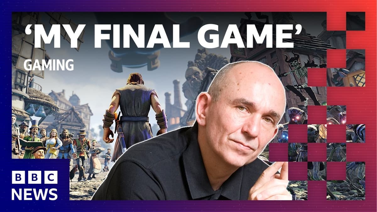 Why Fable Creator Peter Molyneux Says Masters of Albion Is His Final Game | BBC News