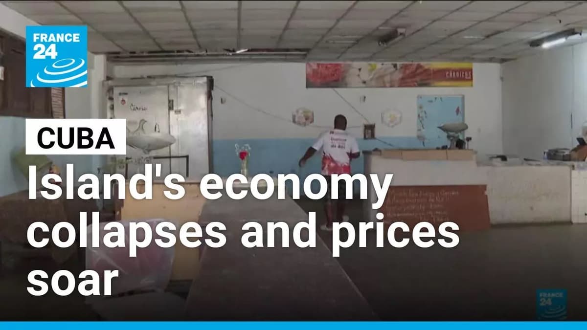 Cuba's Economy Collapses, Prices Soar • FRANCE 24 English