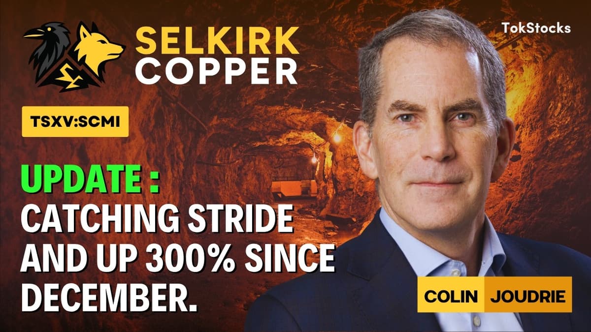 Selkirk Copper Mines (TSXV: SCMI) - Catching Stride and Up 300%