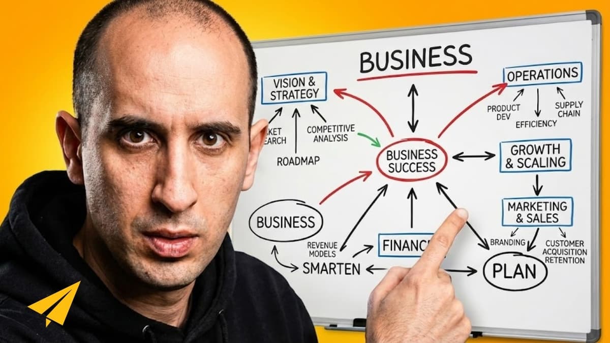 ALL OF BUSINESS Explained in 58 Minutes (No BS, No Fluff)