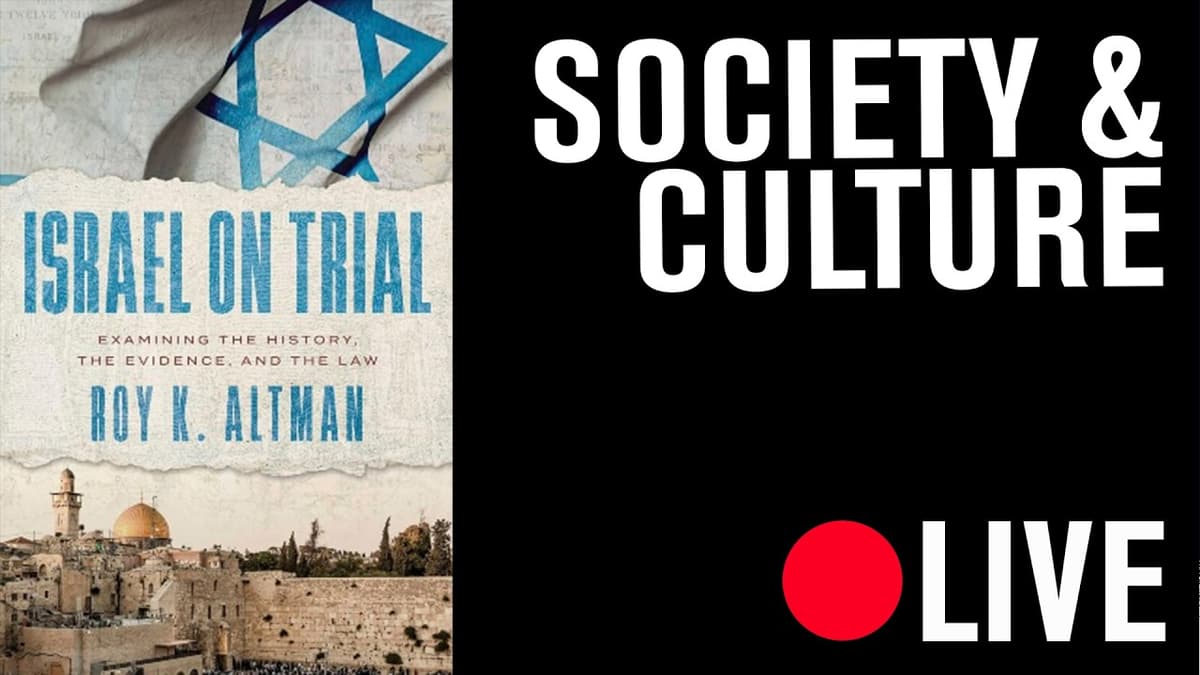 Israel on Trial: A Book Event with Roy K. Altman