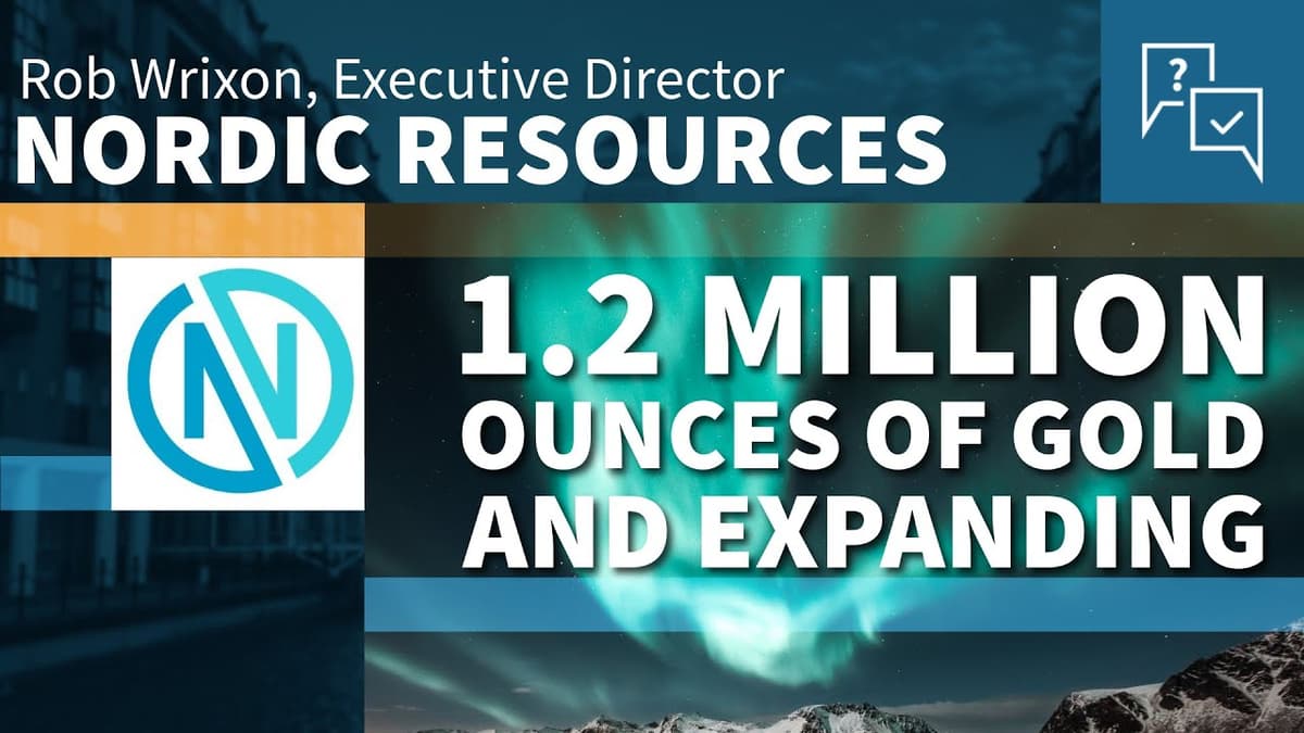Nordic Resources 1.2 Million Ounces of Gold and Expanding with Ongoing 20k Meter Drill in Finland