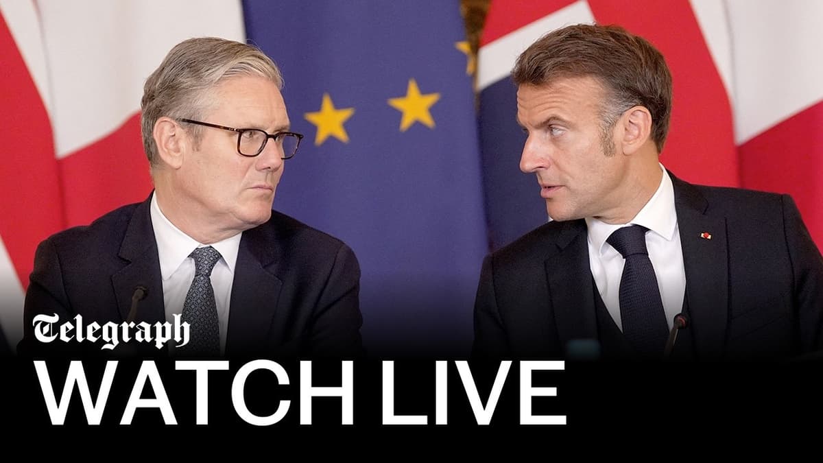 In Full: Macron and Starmer to Make Statement on Strait of Hormuz