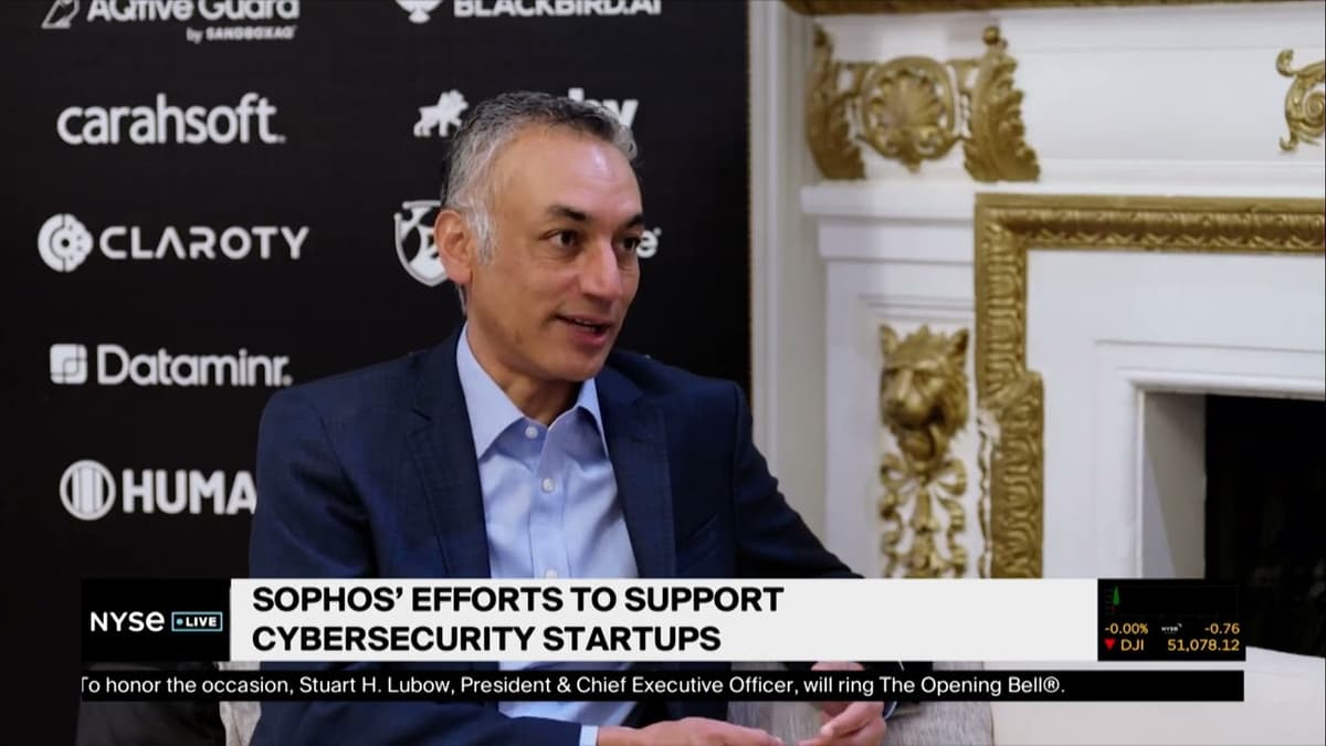 Sophos’ Raja Patel at Tomorrow’s Titans on Helping Small Businesses Stay Safe