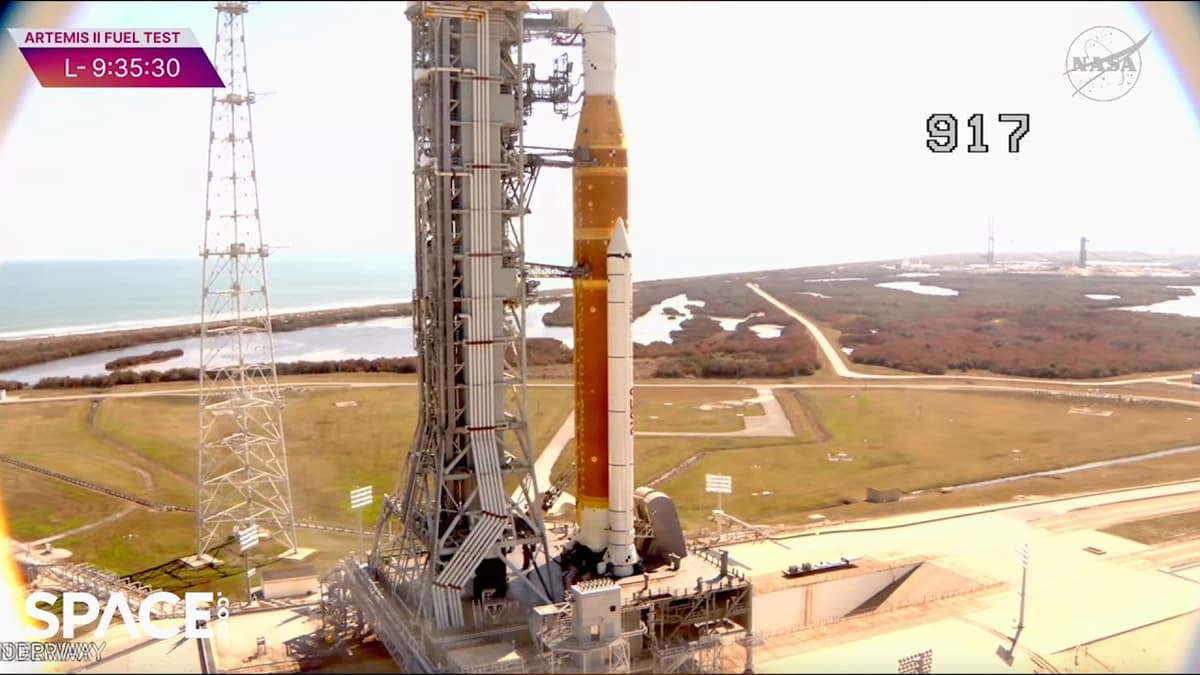 NASA's Artemis 2 Rocket Fueling Underway in 2nd Wet Dress Rehearsal