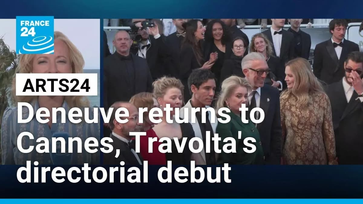 Cannes 2026: New Films From Deneuve and Cotillard, Travolta's Directorial Debut • FRANCE 24