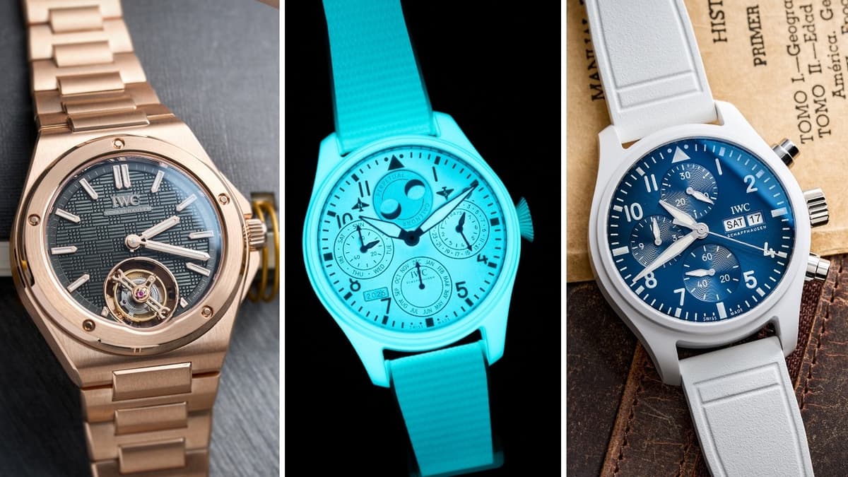 Hands-On With Every New IWC Watch For 2026 With Global CEO