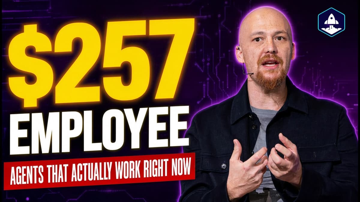 The $257 Employee: What Agents That Actually Work Look Like Right Now with Replit's CEO and Founder