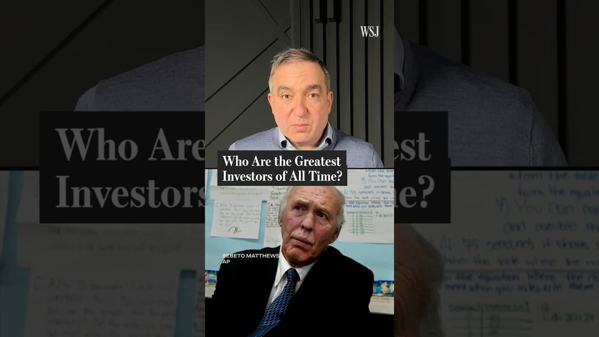 Who Are the Greatest Investors of All Time?