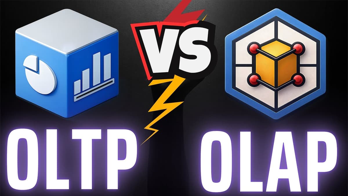 OLTP vs OLAP Explained in 2 Minutes