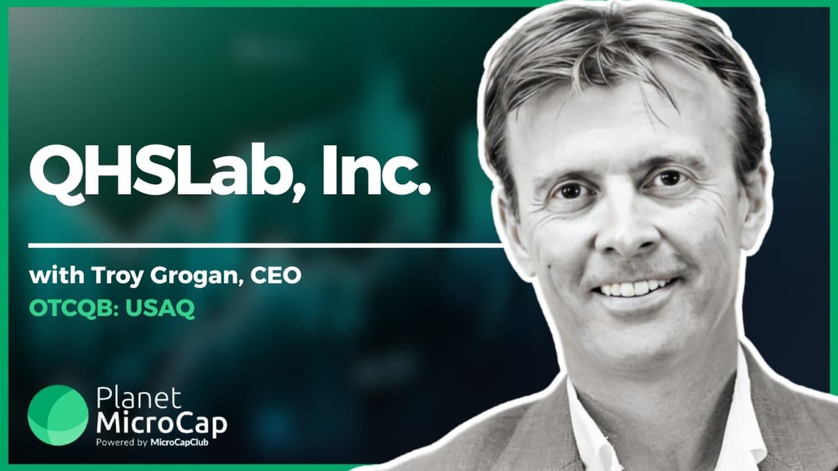 QHSLab, Inc. (OTCQB: USAQ) CEO Troy Grogan on 2026 Growth Drivers and Primary Care Expansion