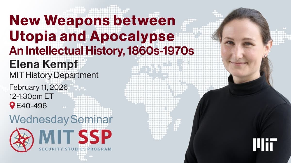 New Weapons Between Utopia and Apocalypse: An Intellectual History, 1860s–1970s