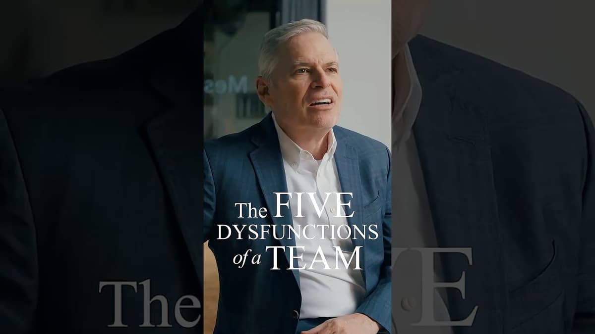 The Five Dysfunctions of a Team