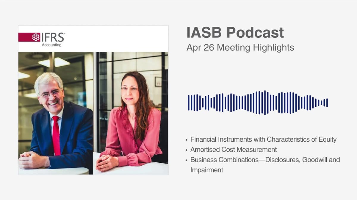 April 2026 IASB Podcast