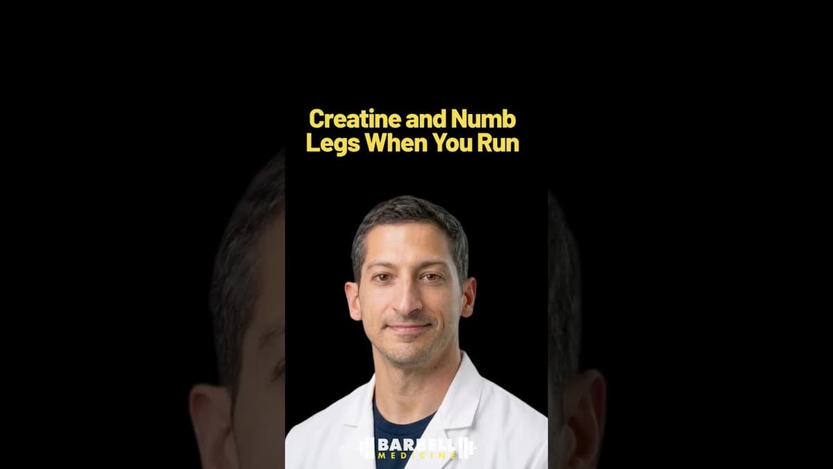 Creatine and Numb Legs When You Run