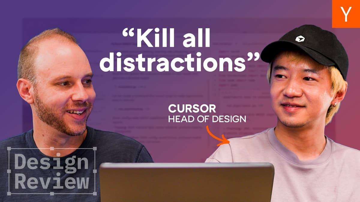 Cursor Head of Design Reviews Startup Websites