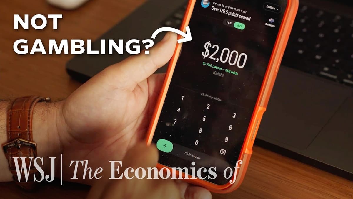 How Are Kalshi and Polymarket Worth Billions Without a Gambling License? | WSJ The Economics Of