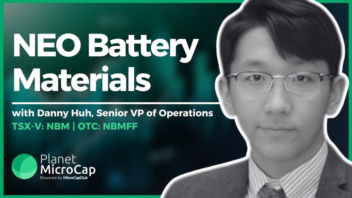 NEO Battery Materials on Battery Cell Production, NATO Supply Chain Security & 2026 Growth Strategy