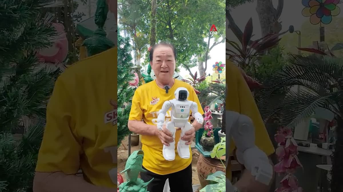 He Created a Mini 'Haw Par Villa' Garden in Woodlands