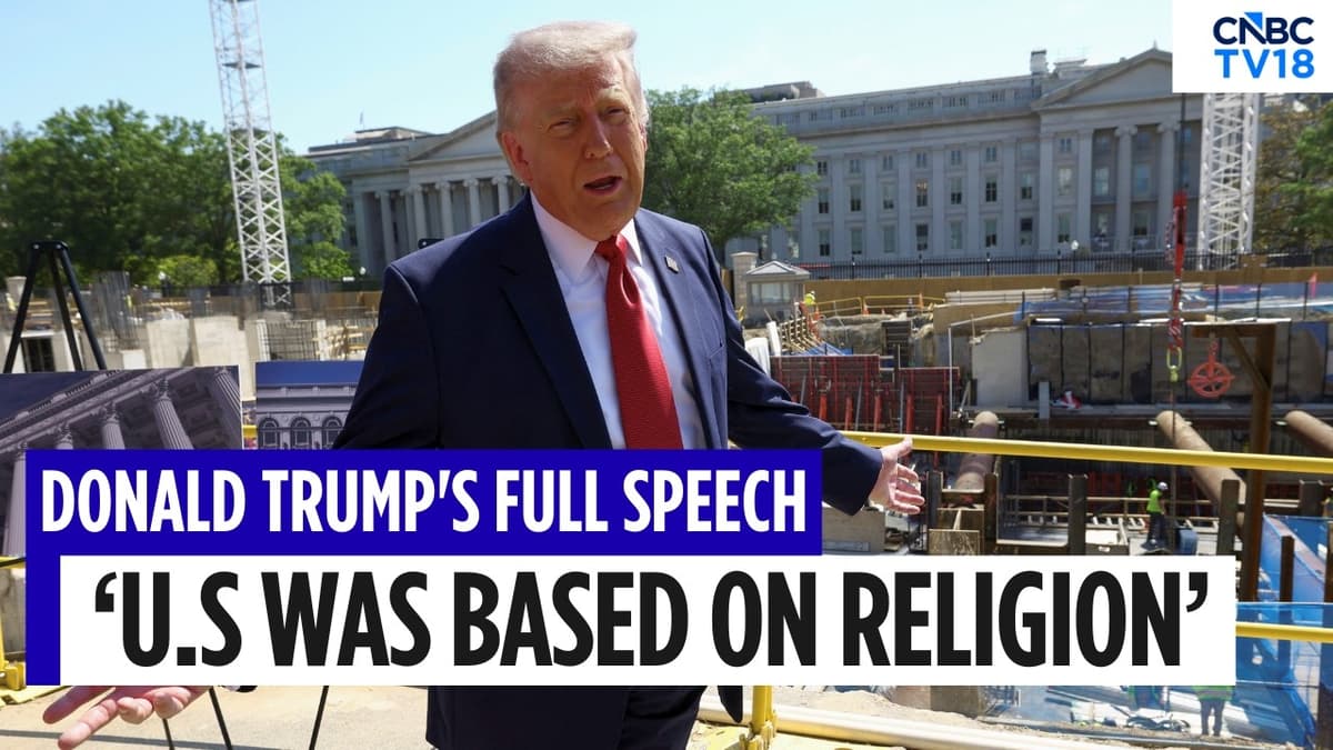 Iran Conflict Takes Center Stage During Donald Trump’s White House Ballroom Site Visit | N18G
