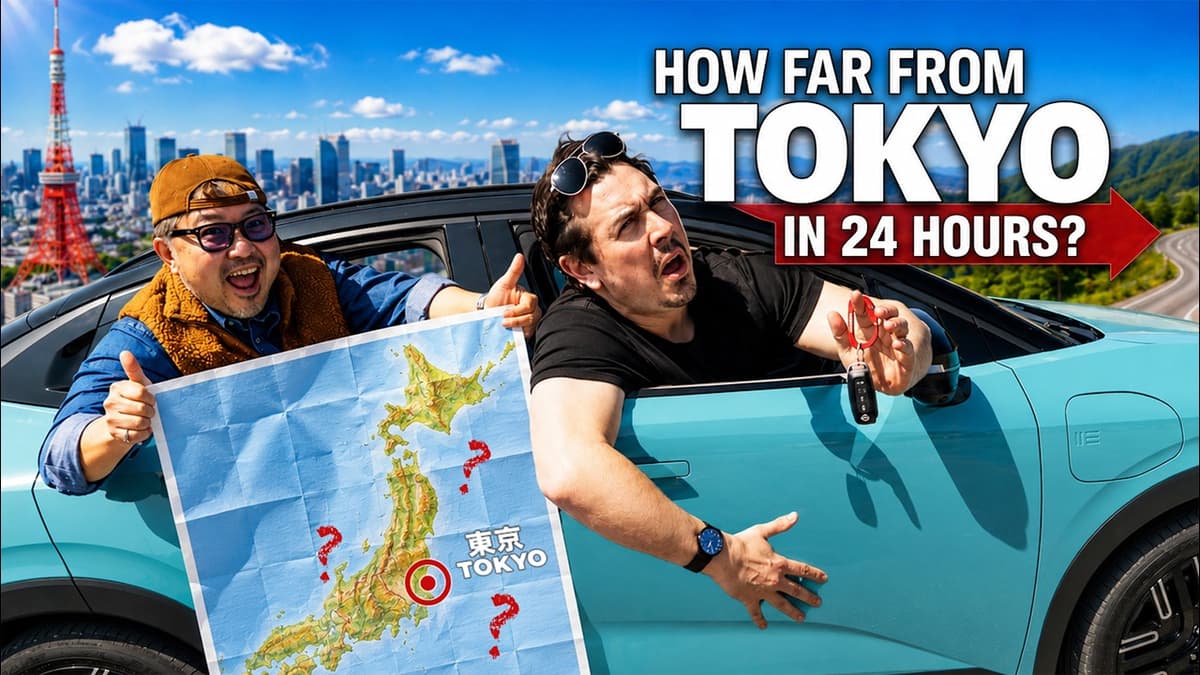 How Far Can I Drive From Tokyo in a Day?