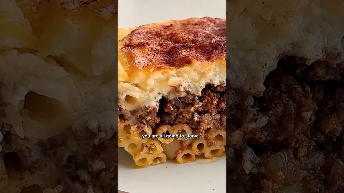 How to Make Pastitsio, the Ultimate Greek Comfort Food