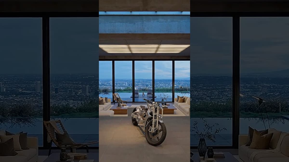 Night at BUNKER HOUSE #shorts #hometour #architecture