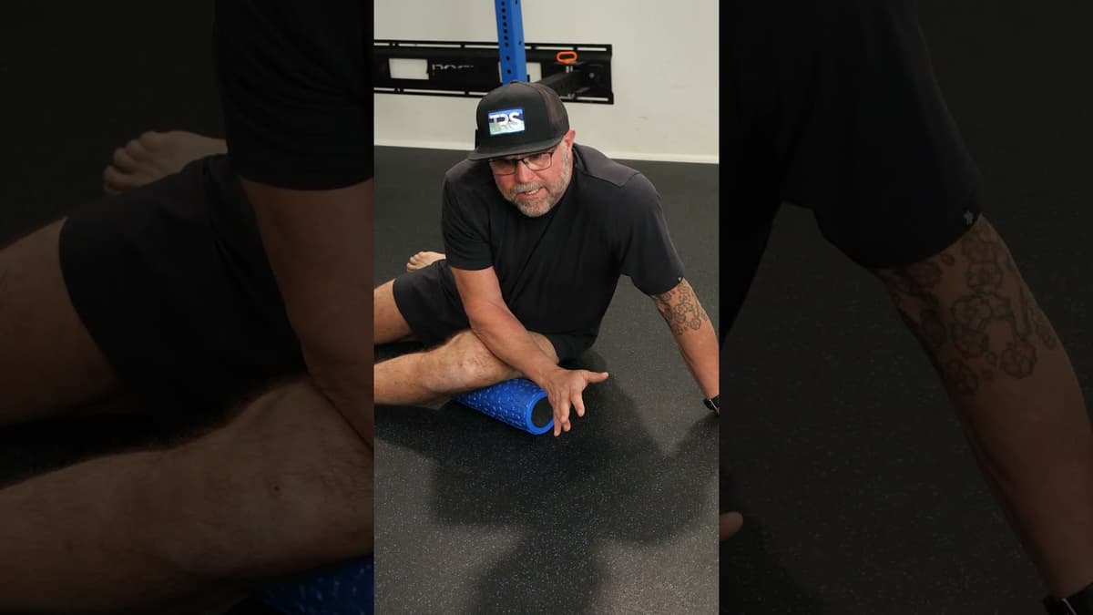 Roller Pigeon for Hip Mobility & Outer Knee Pain (3–5 Min)