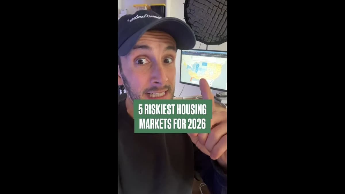 5 Riskiest Housing Markets in the US