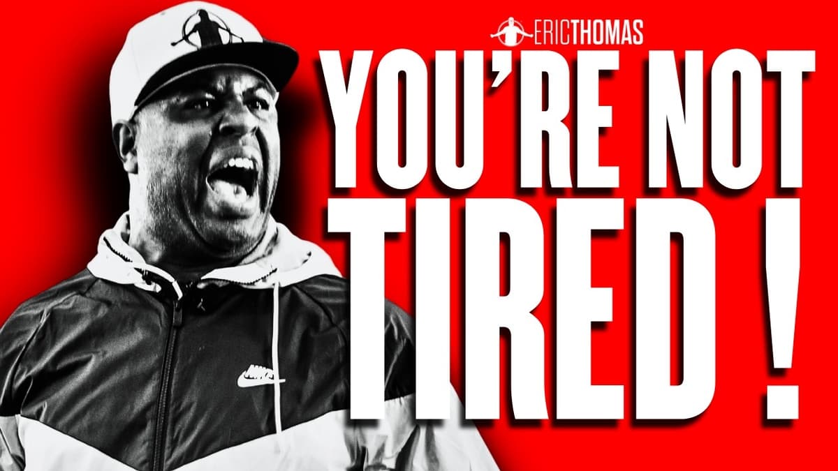 You’re Not Tired… You’re Drained From Pouring Into The Wrong People | Eric Thomas