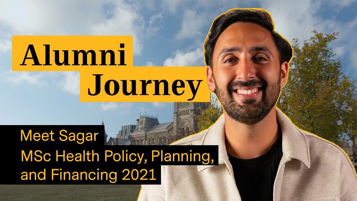 How I Became a Resident Physician at the University of Toronto: Sagar's Story