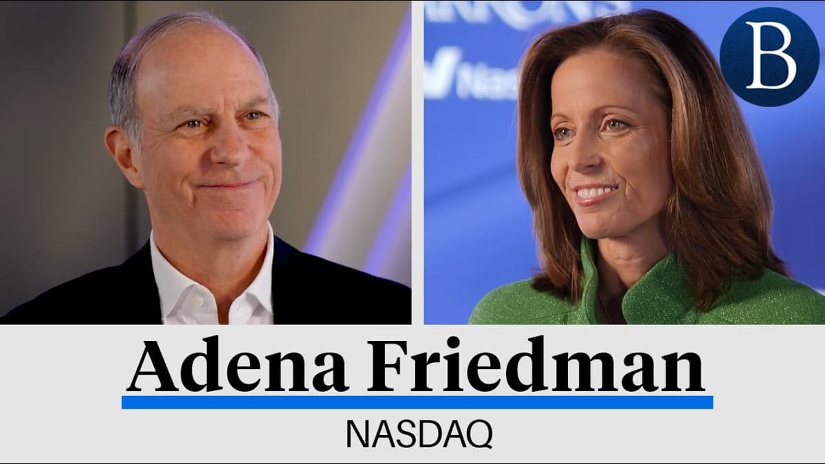 Nasdaq CEO Adena Friedman on the Future of 23-5 Trading | At Barron's