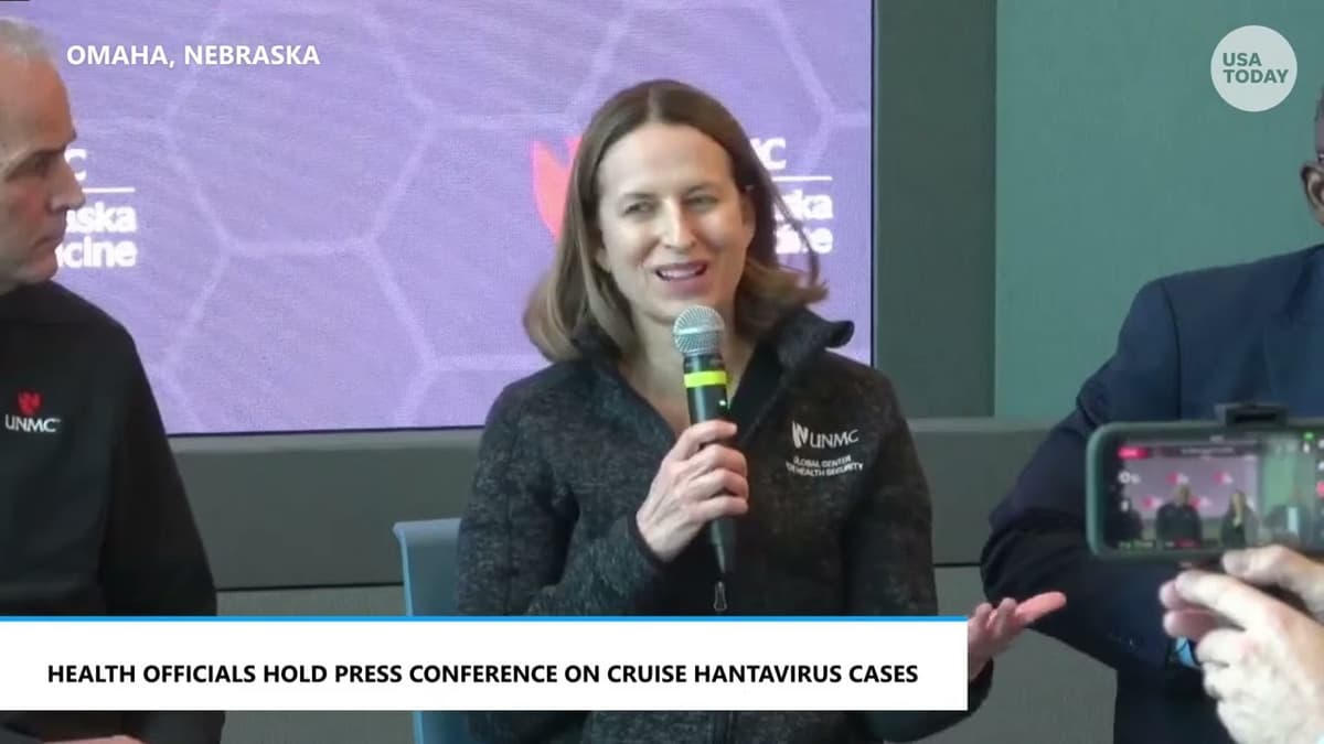 Full Hantavirus Updates at Press Conference: US Passengers in Quarantine Receiving 'Best Care'