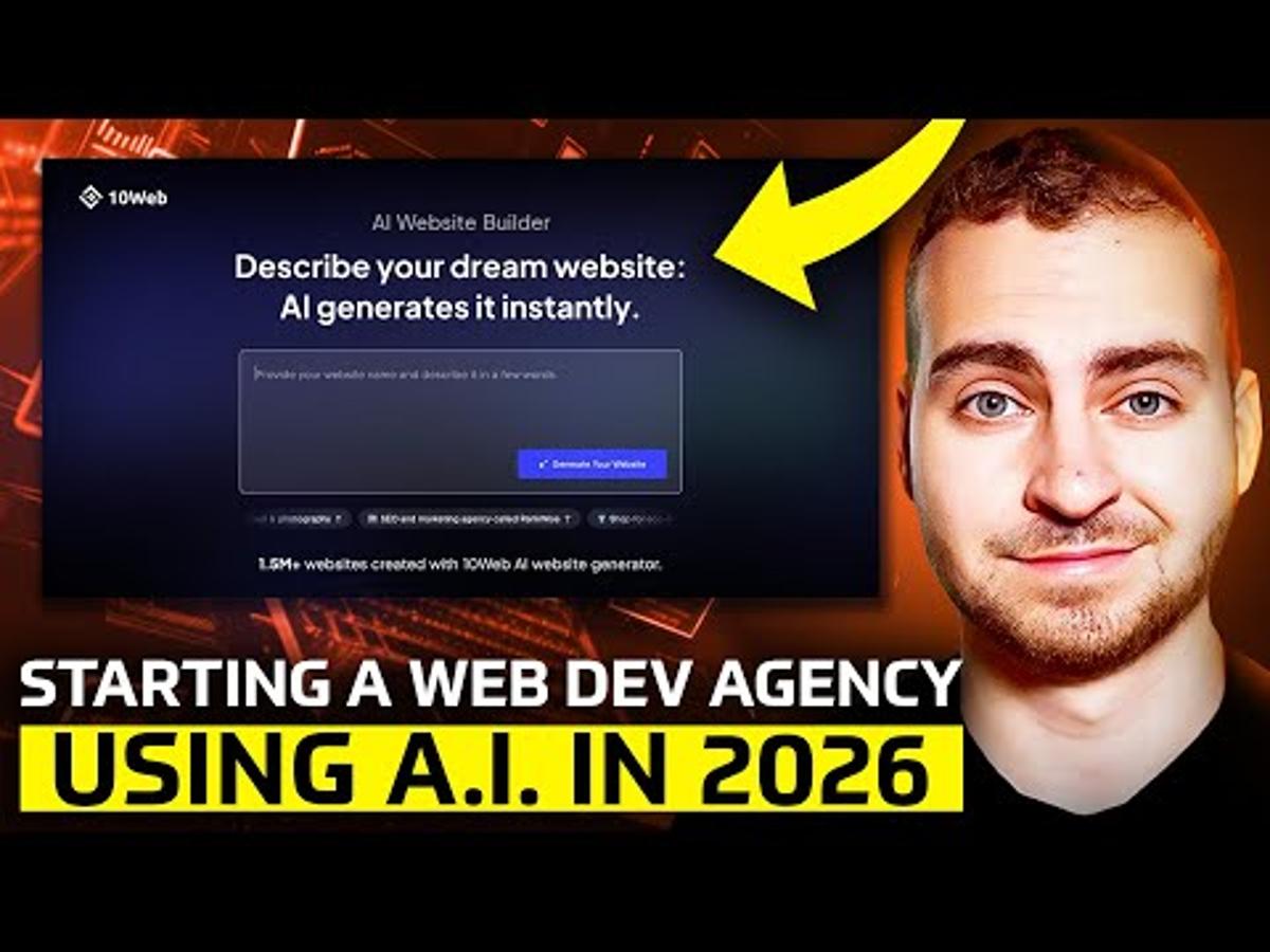 How I’d Start a Web Dev Agency in 2026 (Using AI Instead of Employees)