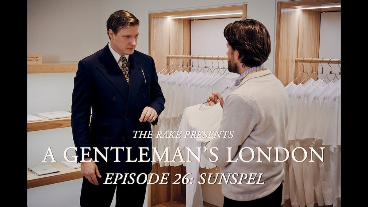 A Gentleman's London Episode 26: Sunspel