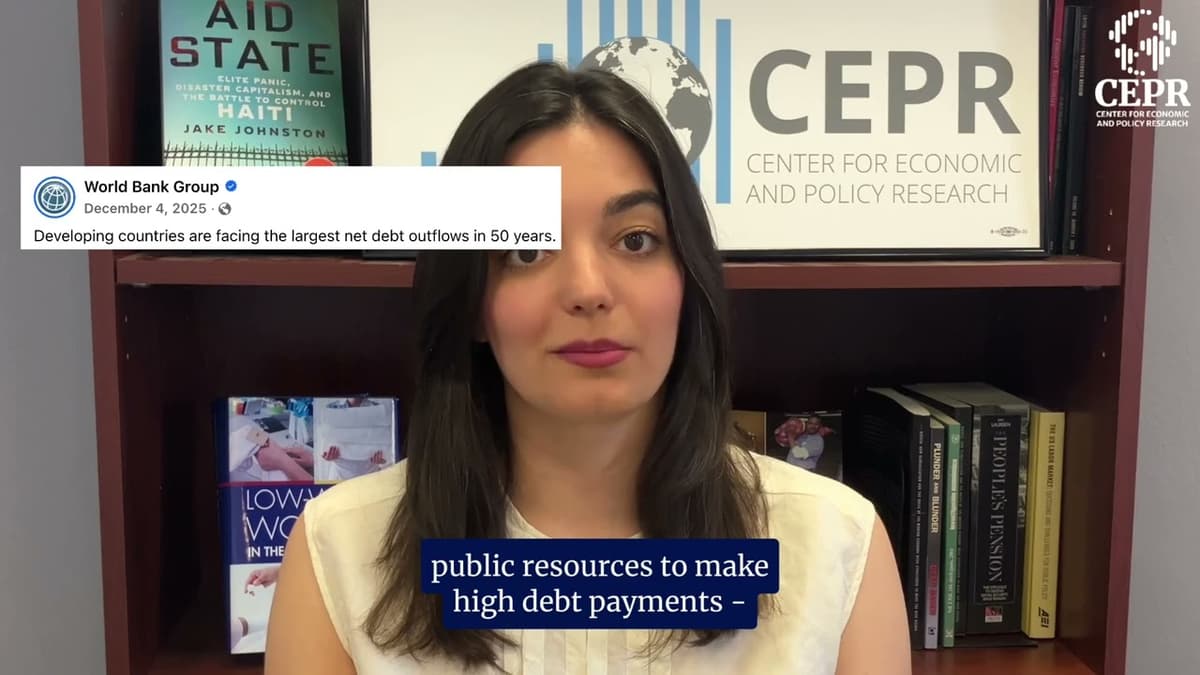 From D.C. Across the Americas: The Debt and Climate Crisis with Ivana Vasic Lalovic