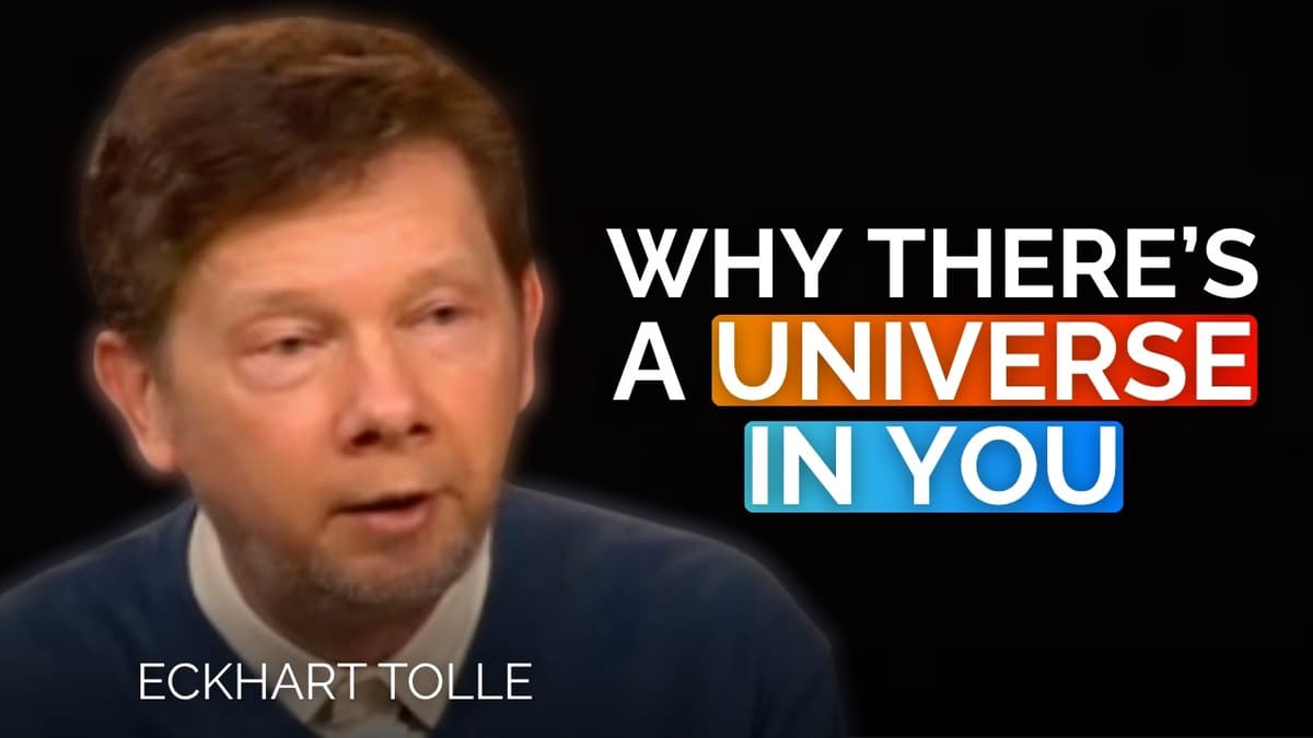 99% of People Will Never Understand This Truth About Life | Eckhart Tolle
