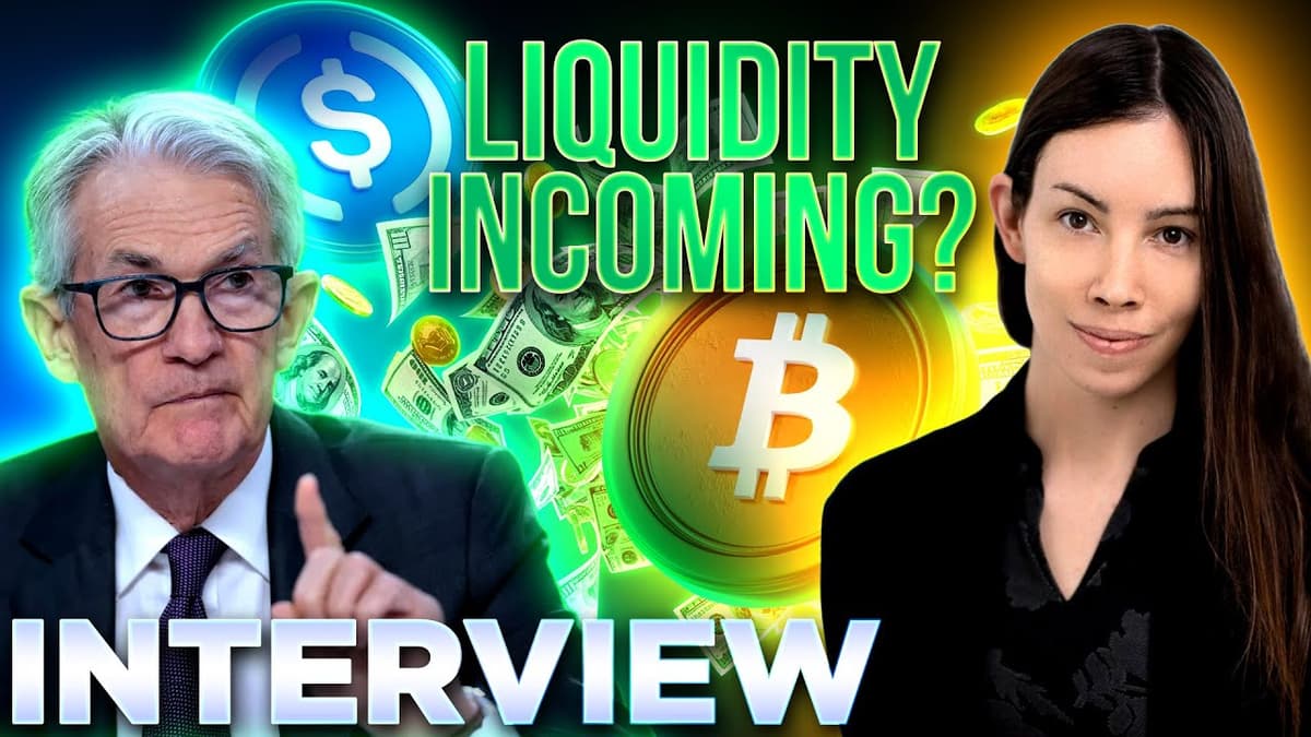 Market Liquidity Incoming!🚀Lyn Alden INTERVIEW🚨