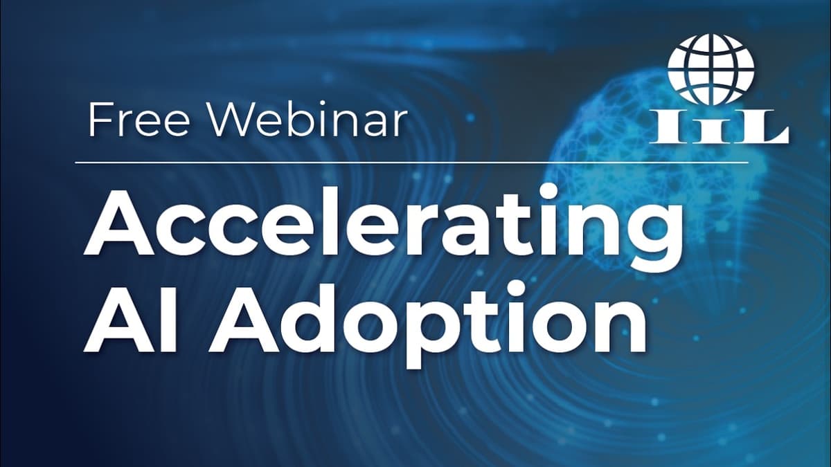 Free Webinar | Accelerating AI Adoption