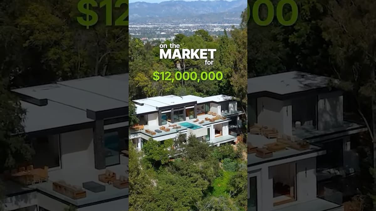 This $12M Beverly Hills Home Is Hidden Into a Canyon