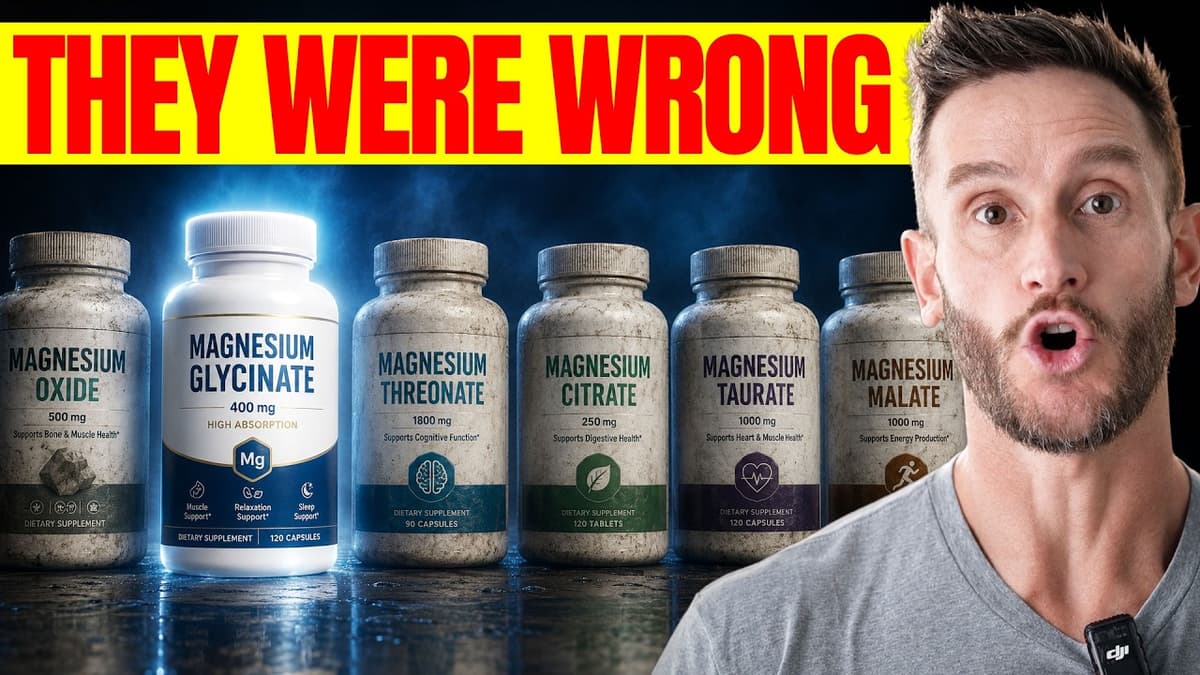 The Big Magnesium Lie (These Kinds Don’t Work)