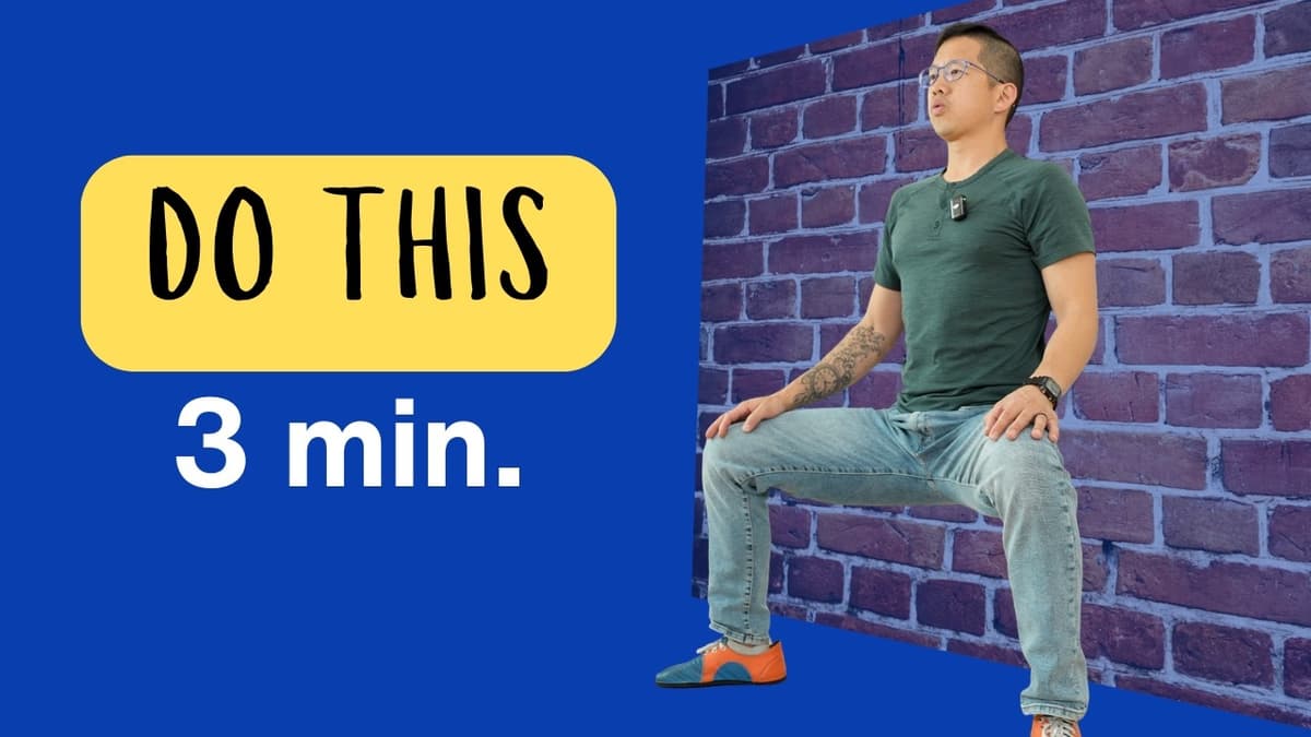 Fix Stiff Hips: 3-Min Horse Stance Routine