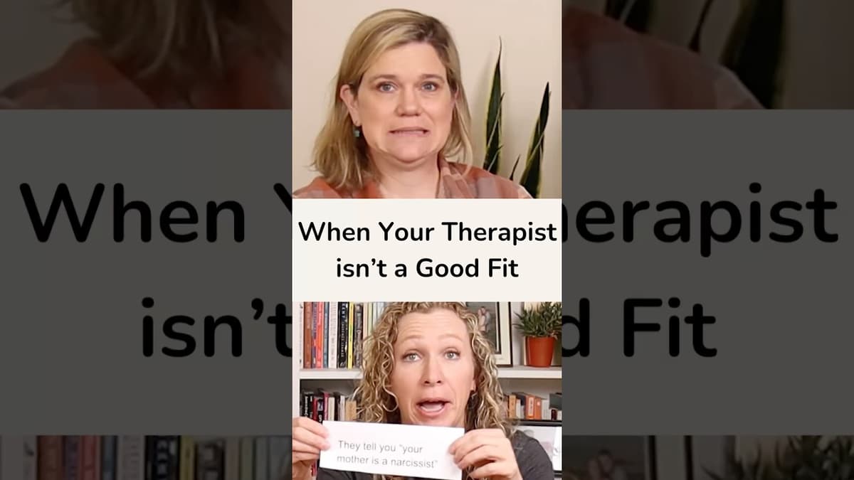 When Your Therapist Isn’t a Good Fit