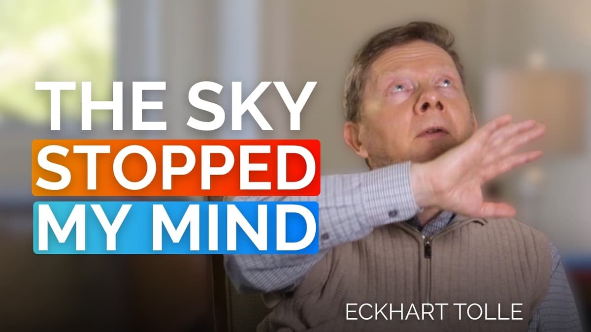 Why the Night Sky Is the Greatest Meditation Object | Eckhart Tolle