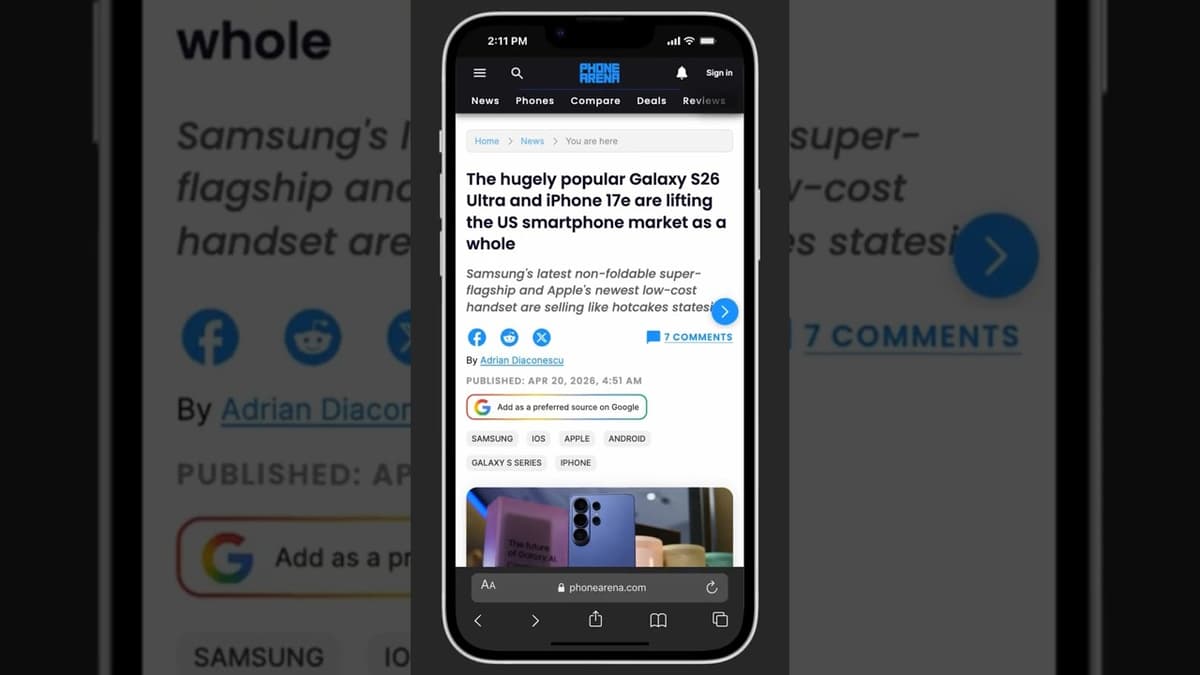 Apple Gets New CEO, the S26 Ultra Gets Display Problems, and the Xperia Gets New Leaks