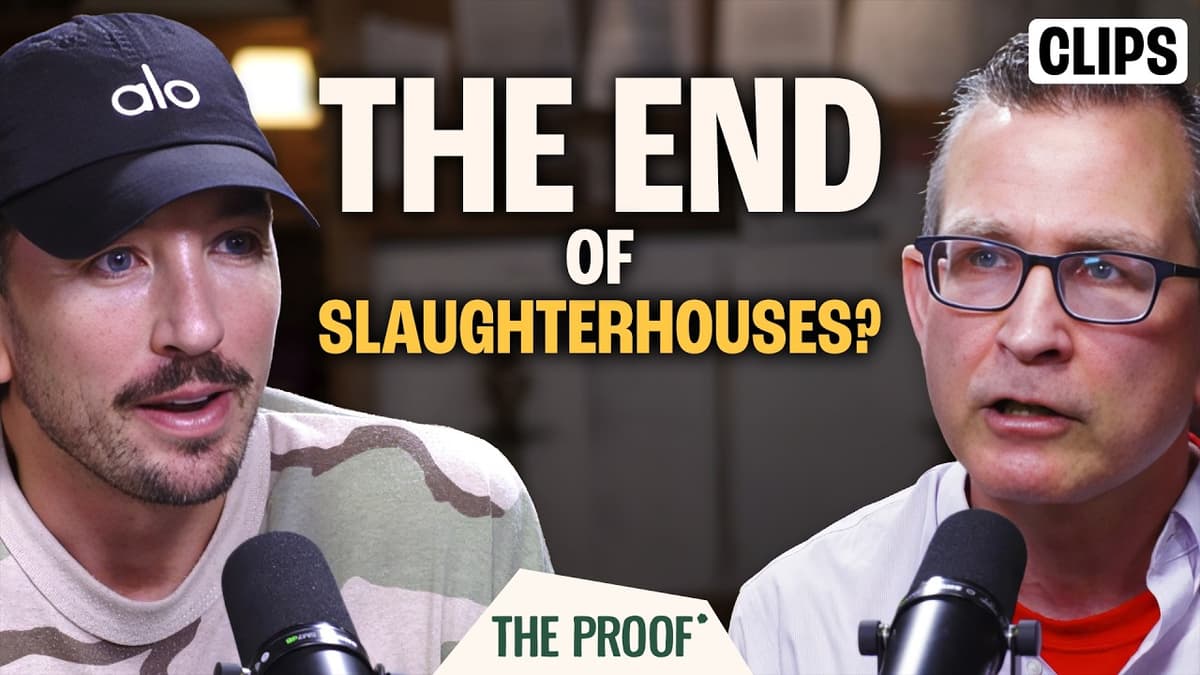 Bruce Friedrich: Why Cultivated Meat Could Replace Factory Farming | Bruce Friedrich | EP#419