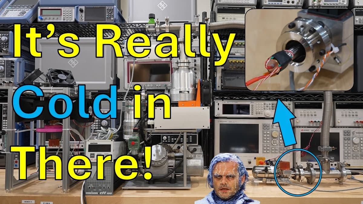 TSP #345 -  How Cold Can We Get? Cryocooler Limits, Thermal Lift & Turbomolecular Vacuum Experiments