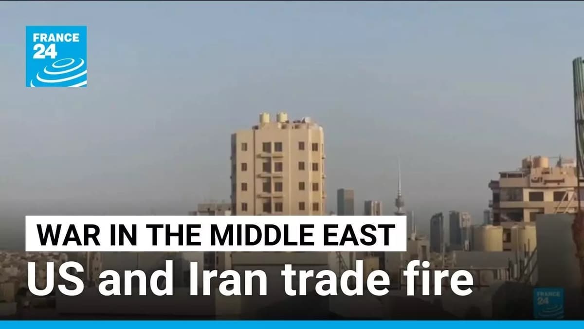 Kuwait Intercepts Drones, Missiles as US and Iran Trade Fire • FRANCE 24 English