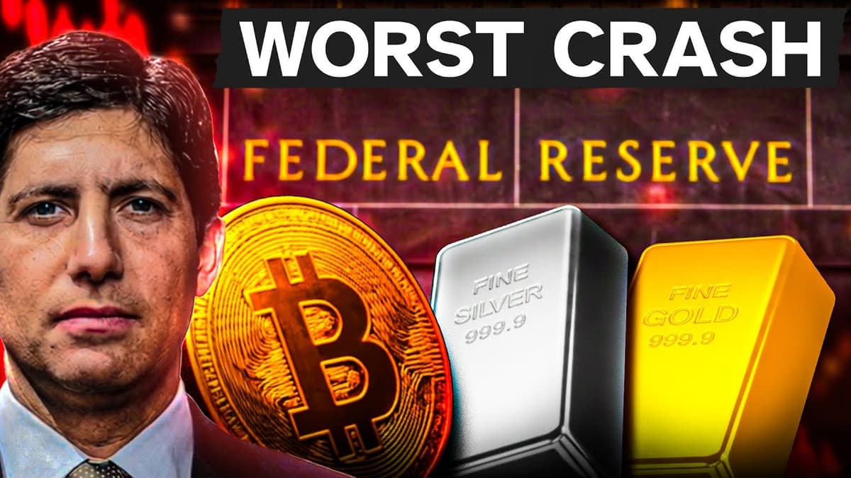 New Fed Chair Kevin Warsh Nomination Crashes Gold, Silver & Bitcoin - What It Means For Crypto 2026